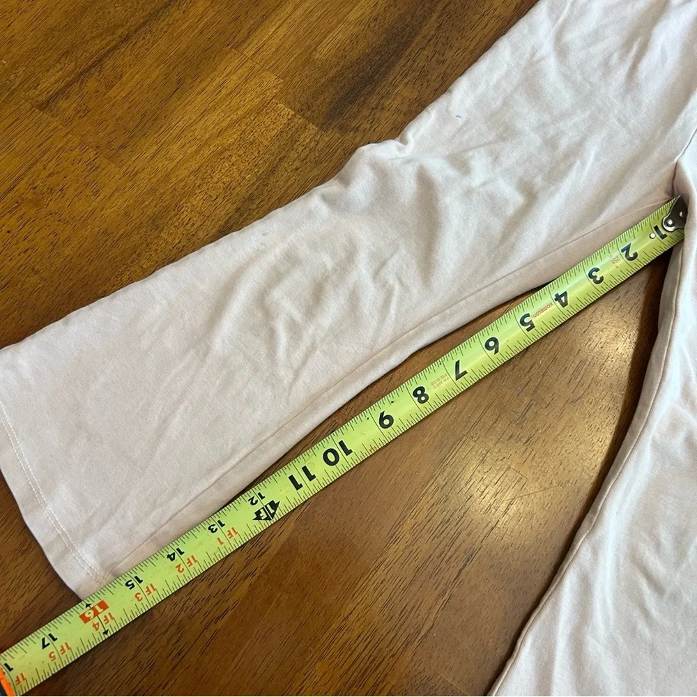 GAP Light Peach Flare Legging Pants | Girls Size 5 | Soft Stretch Playwear
